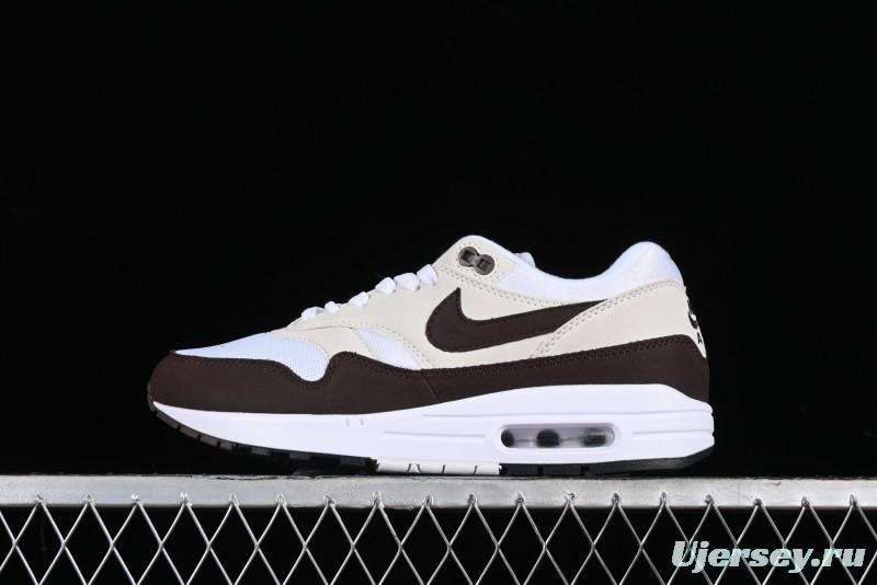 Nike Air Max 1 Retro Running Shoes with Half-Sole Air Cushion - DZ2628-004