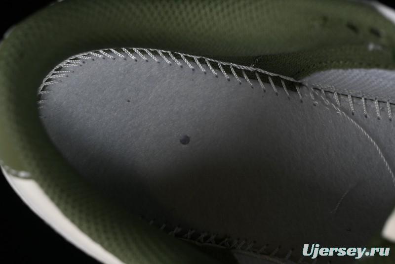 Nike SB Dunk Low Supreme Collaboration - Military Green Canvas Anniversary Custom Low-Top Casual Skate Shoes - BB6698-516