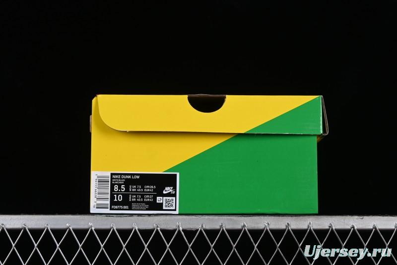 Nike HUF x SB Dunk Low "San Francisco" Black White Panda Skateboarding Shoes - FD8775-001