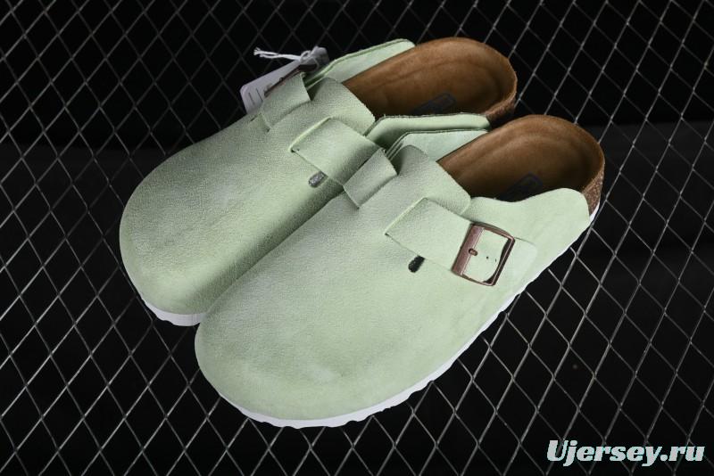 Birkenstock Arizona Soft Footbed Sandals with Suede Leather and Lambswool Lining - G.D4