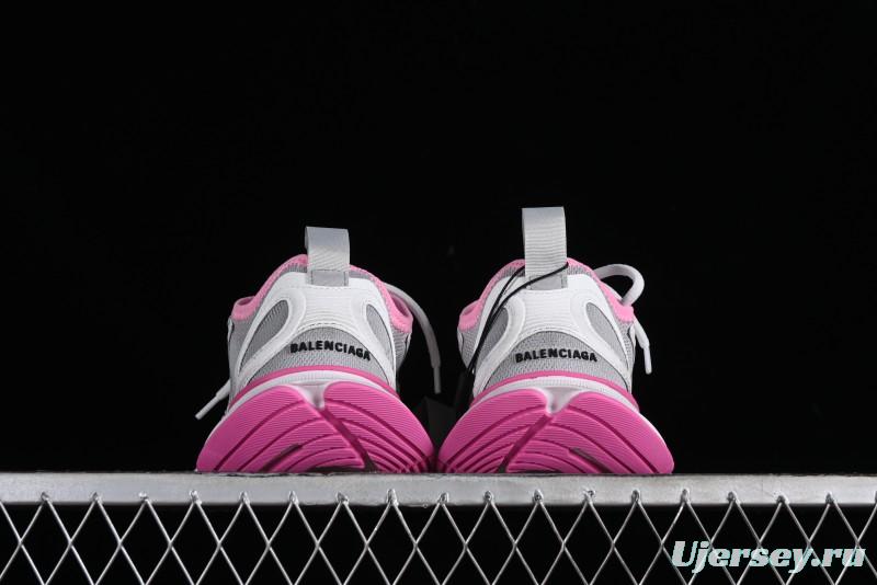 Balenciaga Circuit Lightweight Distressed Print Round Toe Fashion Casual Sneakers - WFLGY1950