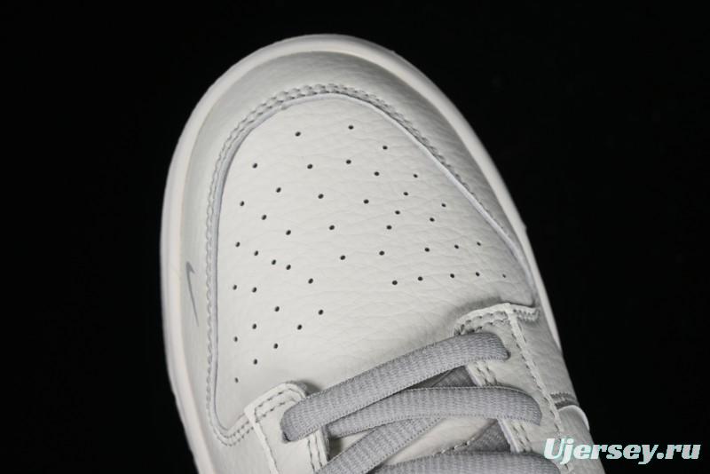 Nike SB Dunk Low UN Collaboration - Light Grey Swoosh Anniversary High-End Custom Low-Top Casual Skate Shoes - SF1588-135