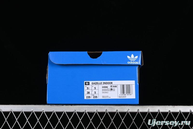 Adidas Originals Gazelle Indoor IH9986 Retro Casual Non-Slip Wear-Resistant Low-Top Sneakers