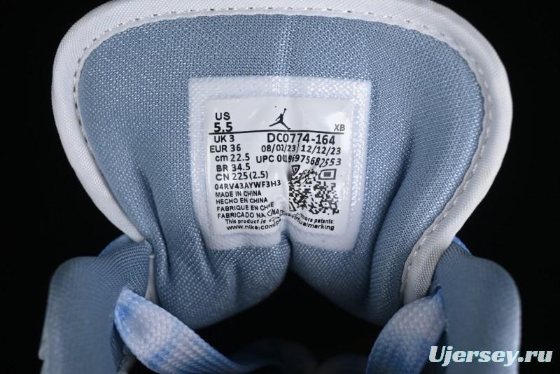 Nike Air Jordan 1 Low AJ1 White Magnolia Casual Sneakers - DC0774-164