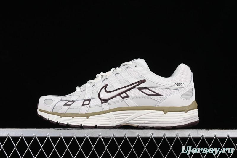 Nike P-6000 Prm Retro Casual Sneakers with Lightweight Design - HF0728-201