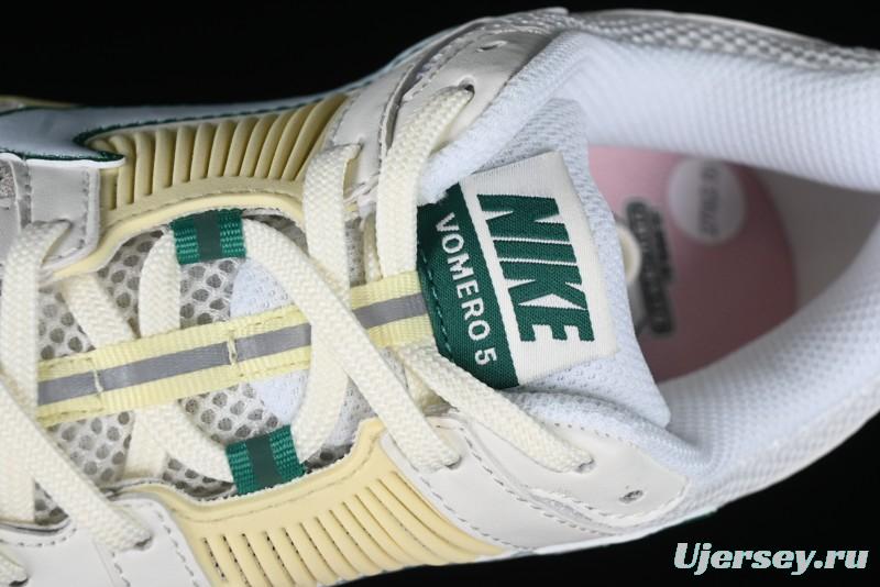 Nike Zoom Vomero 5 Retro Casual Running Shoes with EVA Midsole Cushion - FZ8361-100