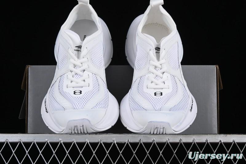 Balenciaga Circuit Lightweight Distressed Print Round Toe Fashion Casual Shoes - WFLGY0120