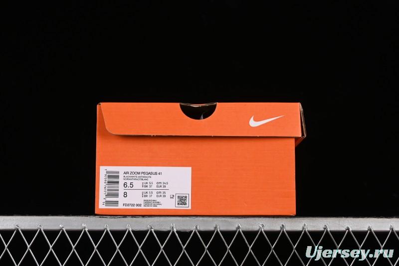 Nike Air Zoom Pegasus 41 Running Shoes with Breathable Mesh and Cushioned Support - FD2722-002