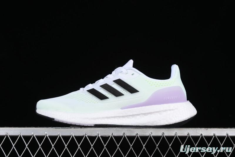 Adidas Pureboost 23 Running Shoes Lightweight Breathable with Full-Length BOOST Cushion - IF2398