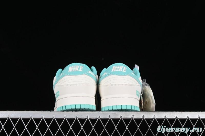 Nike SB Dunk Low Supreme Collaboration - Wheat Green Canvas Anniversary High-End Custom Low-Top Casual Skate Shoes - BB6698-512