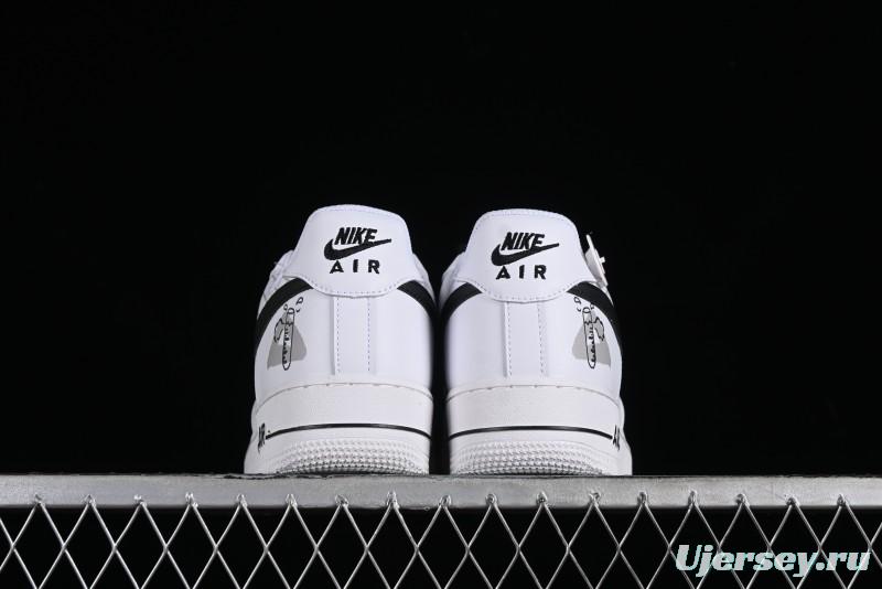 Nike Air Force 1 '07 Low Custom ID Graffiti Chemical Formula Casual Sneakers - AM0703-125