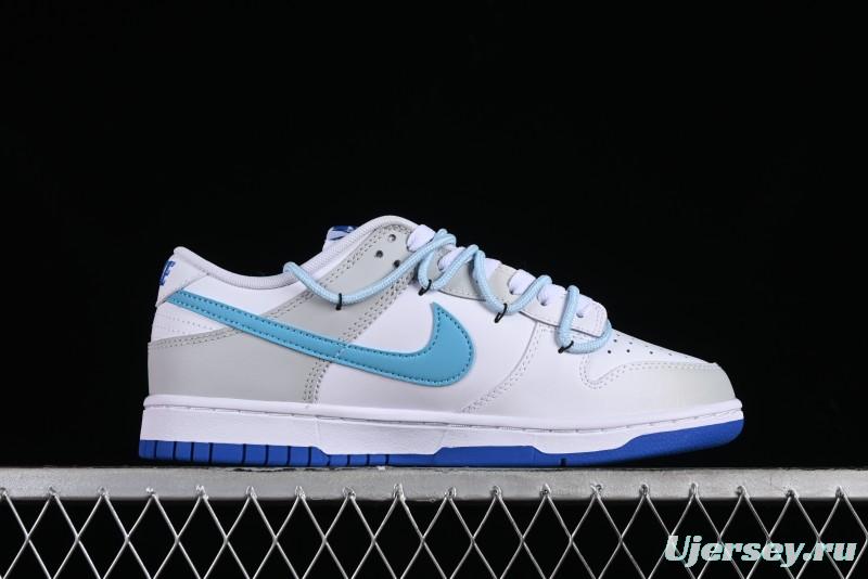 Nike Dunk Low Graffiti Deconstructed Style Casual Diary Gradient Splatter Letter SB Strap Low-Top Skate Shoes - DV0831-104