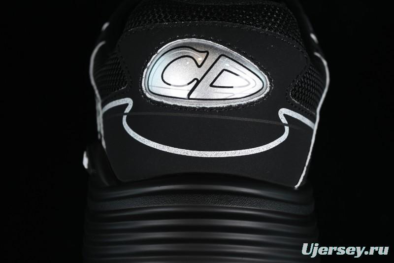 Dior B30 Sneakers with Reflective CD30 Logo and Lightweight Rubber Sole - CD30