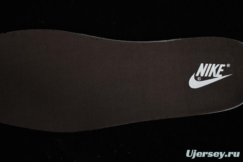 Nike SB Dunk Low LV Collaboration - Checkerboard Brown Monogram White Swoosh Anniversary High-End Custom Low-Top Casual Skate Shoes - SJ2068-255