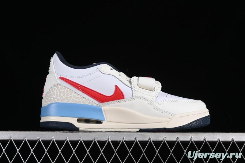 Nike Air Jordan Legacy 312 Low Sneakers with Velcro Strap and Triple Sole Design - HM3709-141