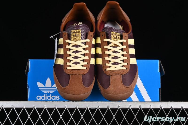 Adidas Originals SL 72 Retro Running Shoes with Nylon Upper and Suede Accents - IE3425