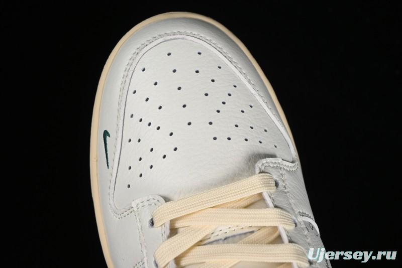 Nike SB Dunk Low Stussy Collaboration Beige Green Mini Swoosh Anniversary Custom Low-Top Casual Sneakers - CF3688-006