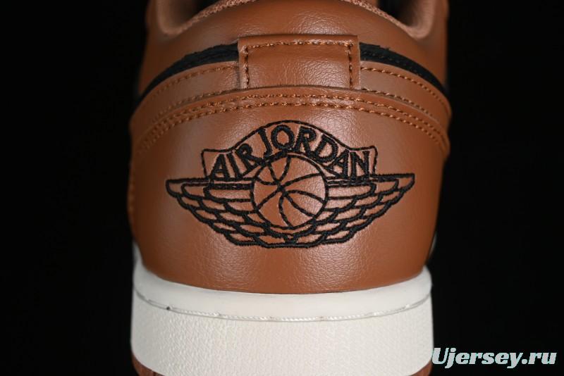 Nike Air Jordan 1 Low AJ1 Black Mocha Casual Sneakers - DC0774-021