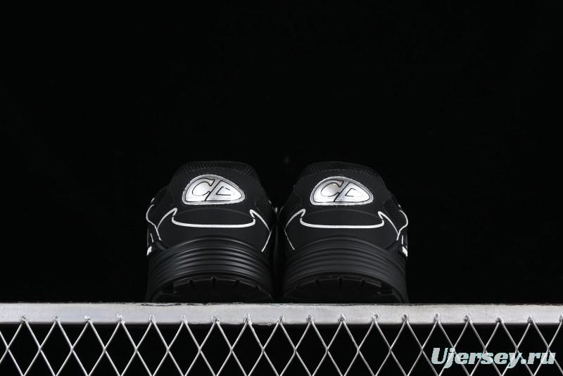 Dior B30 Sneakers with Reflective CD30 Logo and Lightweight Rubber Sole - CD30