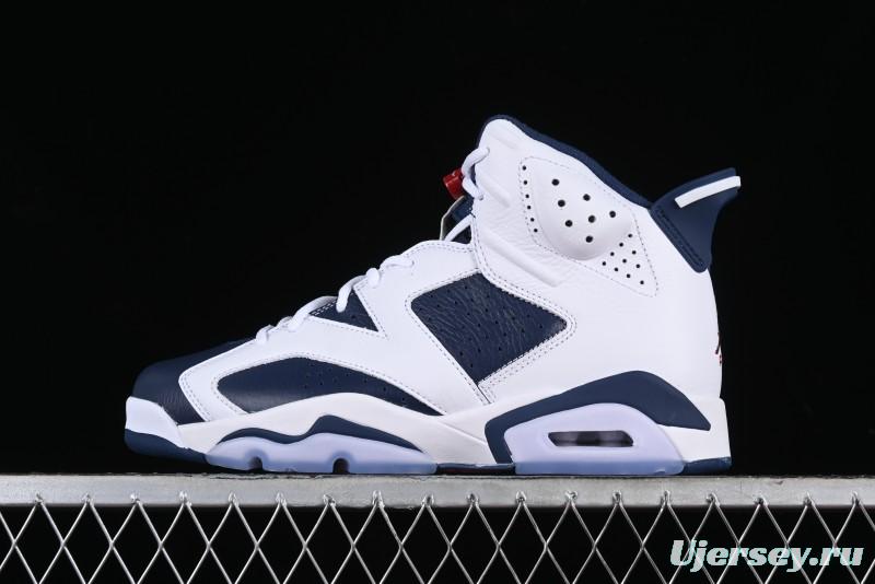 Nike Air Jordan 6 Retro "Olympic" Basketball Shoes - CT8529-164