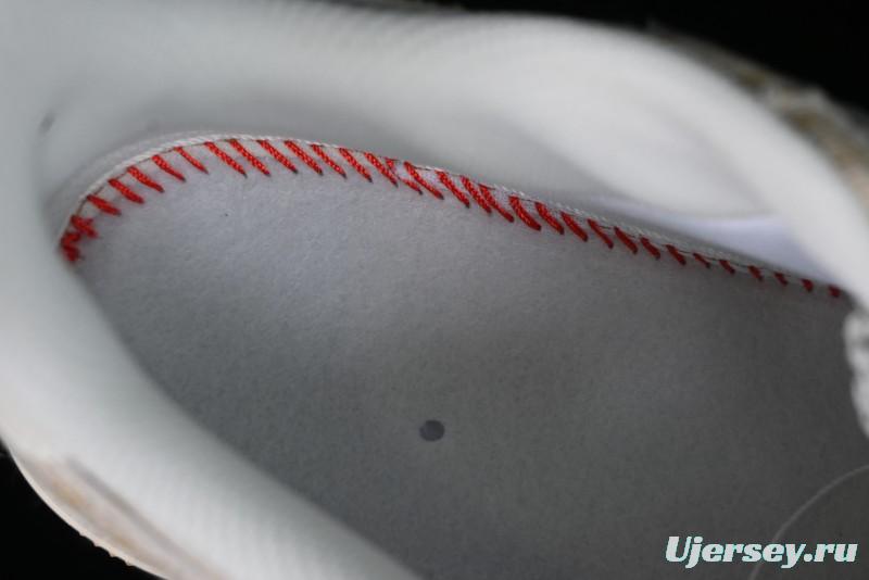 Nike Air Force 1 '07 Low V Collaboration - Khaki Mini Swoosh Low-Top Casual Sneakers - SJ2088-001