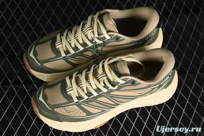 Hoka Mafate Speed 2 Ultra-Lightweight Cushioned Trail Running Shoes with Vibram Outsole - 1126851 THV