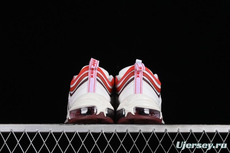 Nike Air Max 97 Retro Running Shoes with Full-Sole Air Cushion - FN6957-101