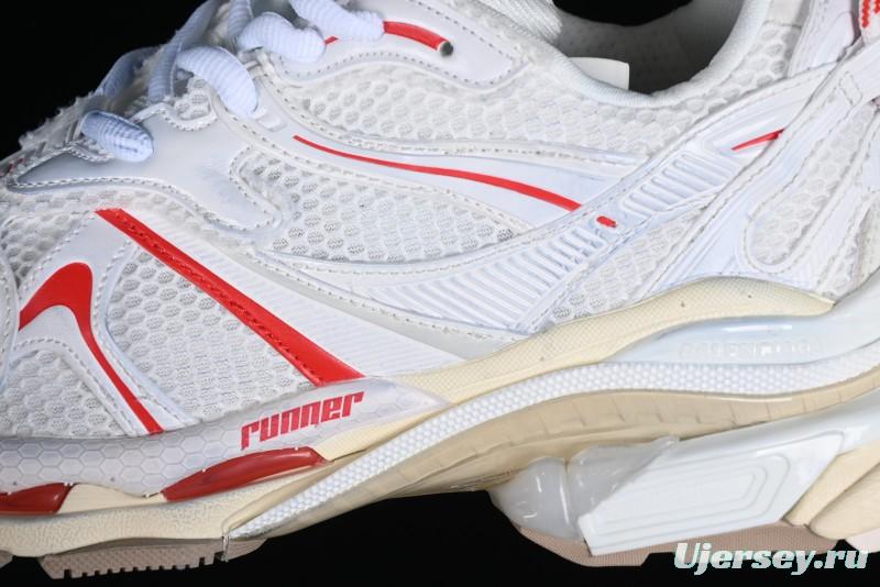 Balenciaga Runner Kith Four Color Retro Casual Sneakers - W3RXP9260