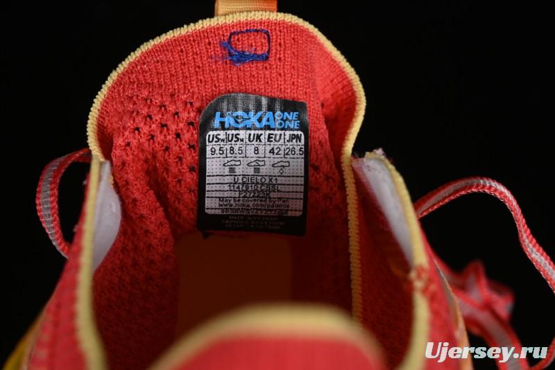 Hoka One One Cielo X1 Professional Racing Cushion Anti-Slip Durable Training Running Shoes - 1147910 CSSL