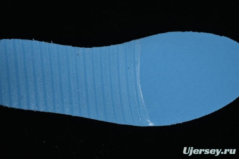 Nike Air Jordan 1 Low Flight Vintage Casual Sneakers with Distressed White-Blue Design - FV8439-104