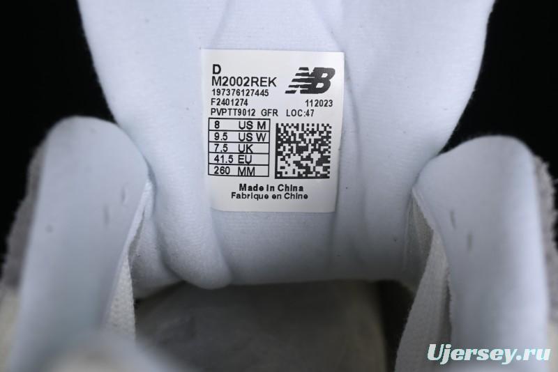 New Balance 2002 Series Retro Casual Running Shoes with Upgraded N-ERGY Cushion - M2002REK