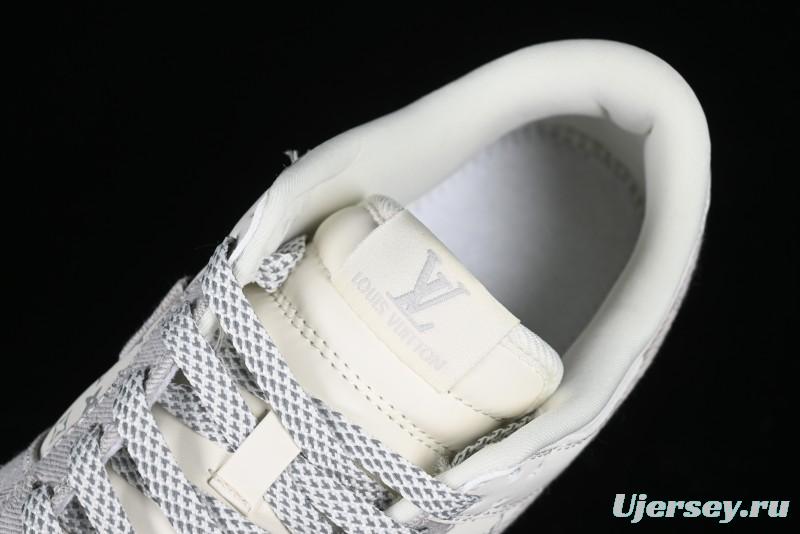 Nike SB Dunk Low LV Collaboration - Beige Denim Anniversary High-End Custom Low-Top Casual Skate Shoes - JH8310-947