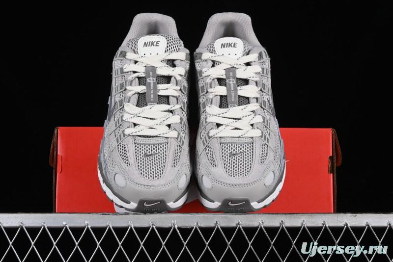 Nike P-6000 Prm Retro Casual Sneakers with Lightweight Design - FN6837-012