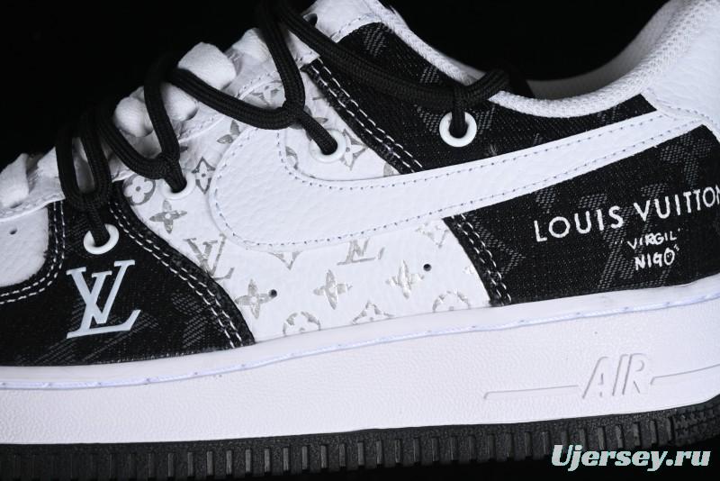 Nike Air Force 1 '07 Low Custom Collaboration Casual Sneakers with Strap - ZH0316-022