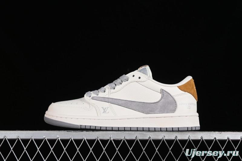 Nike Air Jordan 1 Low OG SP Travis Scott x Fragment Design Retro Sneakers - LX1988-800