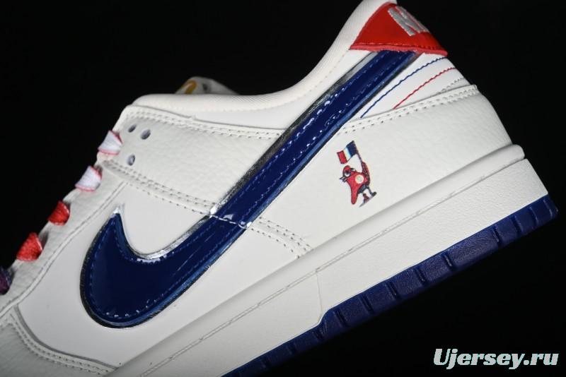 Nike SB Dunk Low Paris Olympics Limited - Patent Leather Blue - JH8310-951