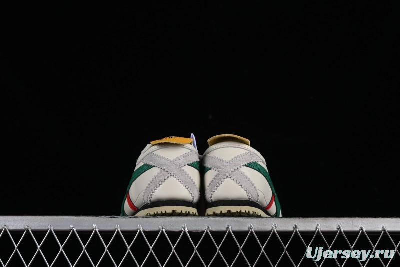 Onitsuka Tiger Mexico 66 Low-Top Leather Running Shoes - 1183C102-201