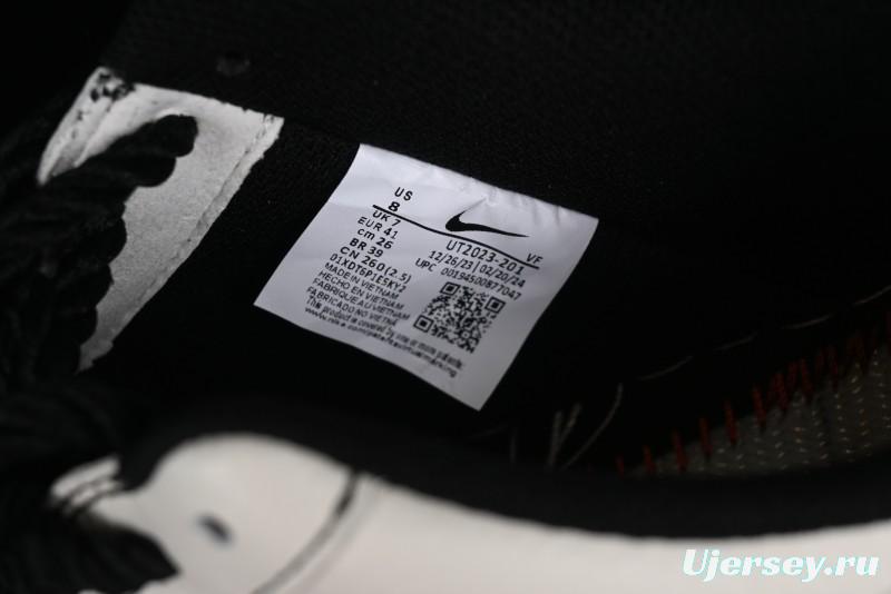 Nike Undefeated Air Force 1'07 Low Casual Sneakers with Custom Leather & Reflective Details - UT2023-201