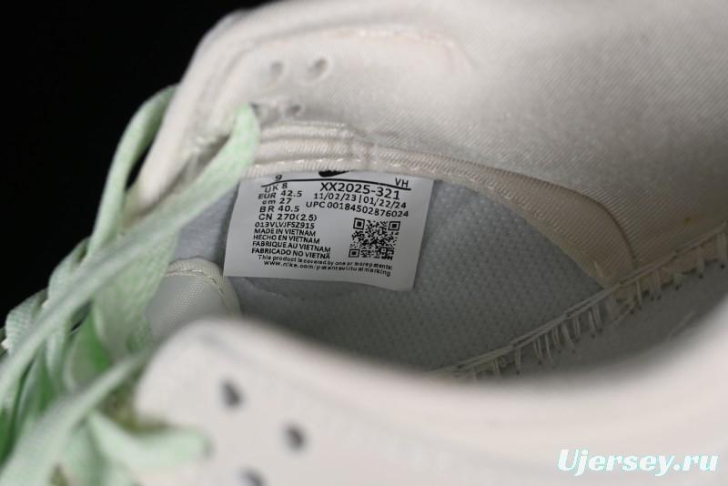 Nike SB Dunk Low LV Collaboration - Double Swoosh Fluorescent Green Anniversary High-End Custom Low-Top Casual Skate Shoes - XX2025-321