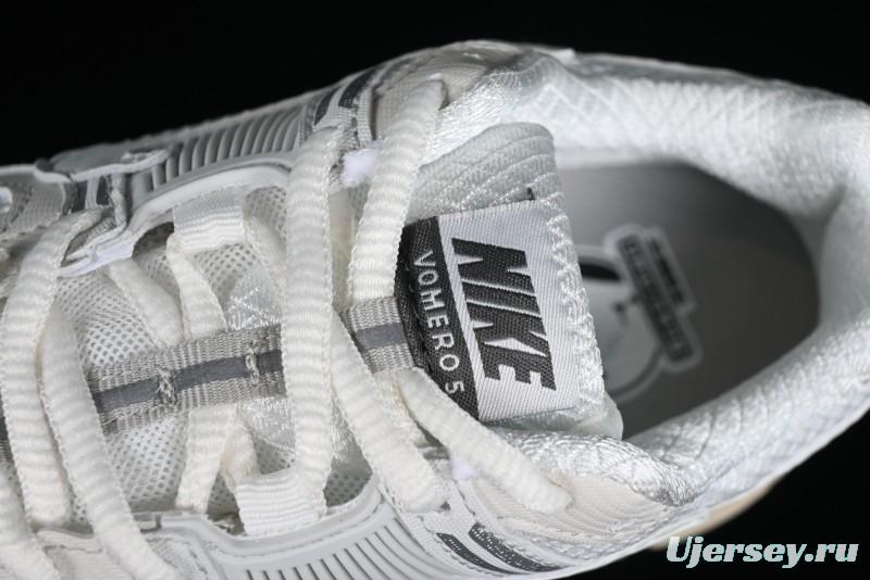 Nike Zoom Vomero 5 Retro Casual Running Shoes with EVA Lightweight Cushioning - HF0731-007