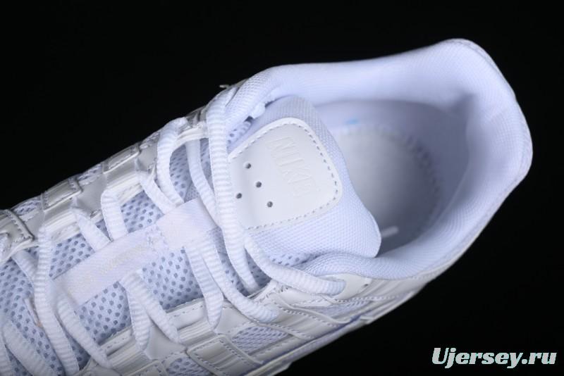 Nike P-6000 PRM Retro Casual Sneakers with Lightweight Design - BV1021-102