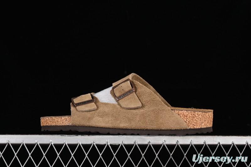 Birkenstock Birkenstock Sandals Series Soft Suede Leather with Lambswool Insole and Cork Midsole - G.D4