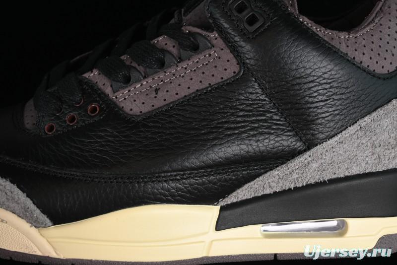 Nike A Ma Maniere x Air Jordan 3 Retro Black Sneakers - FZ4811-001