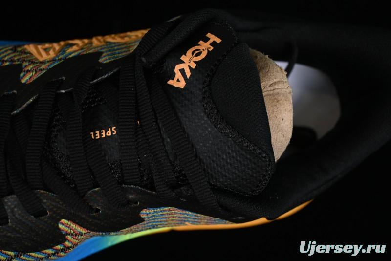 Hoka One One Mafate Speed 4 Low-Cut Professional Trail Running Shoes - 1138472 BKML