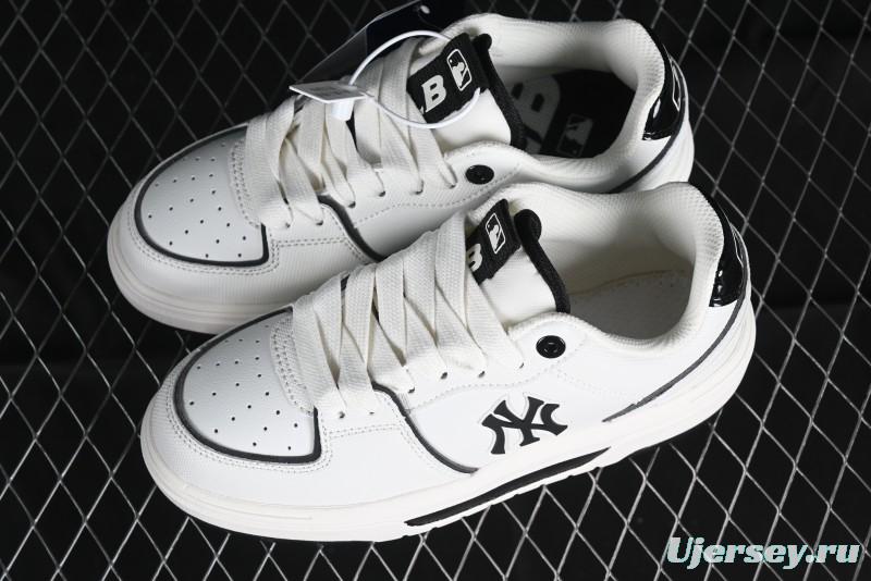 New York Yankees Chunky Runner Basic Lace-Up Lightweight Casual Sneakers - 3ASXCBS4N50WHS
