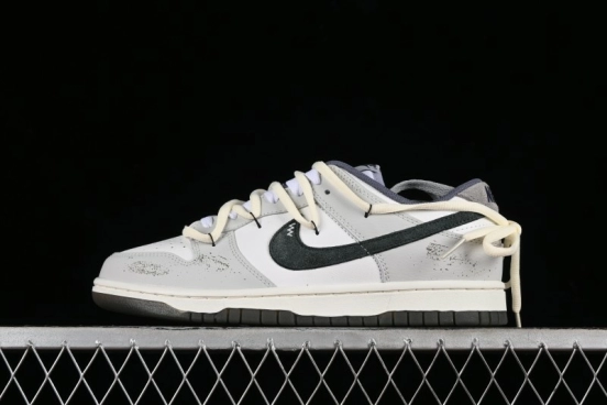 Nike Dunk Low SE Bubble Jellyfish Grey Island SB Strap Low-Top Casual Skate Shoes - FJ4188-100