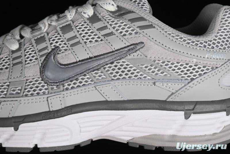 Nike P-6000 Prm Retro Casual Sneakers with Lightweight Design - FN6837-012