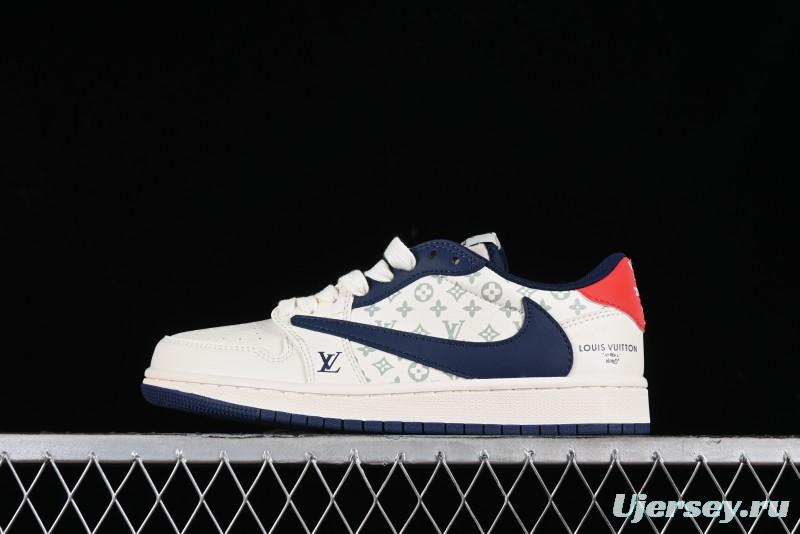Nike Air Jordan 1 Low OG SP Travis Scott x Fragment Design Collaboration Sneakers - LJ5188-002