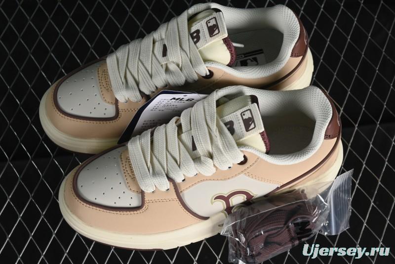 MLB Chunky Liner Basic New York Yankees Thick Sole Casual Sneakers with 6cm Height Increase - 3ASXCA12N43BGS