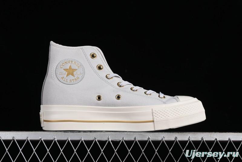 Converse All Star Lift High Top Platform Casual Canvas Shoes - A08237C